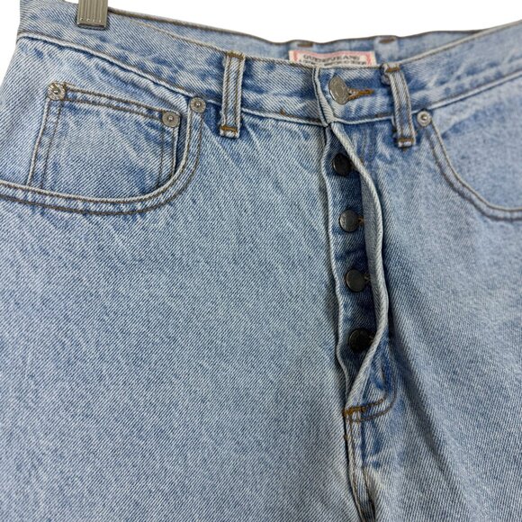 VTG Guess Jeans Georges Marciano 32 High Waist Button Fly Style 1040 USA Denim - Picture 3 of 10